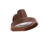 Aplique de exterior Faro Bronx GU10 IP44 marrón — ref. 71194 (1)