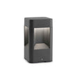 Faro Naya Sobremuro Gris Oscuro Led 8W 3000K