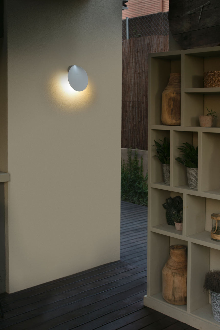 Faro Lotus Aplique Gris Oscuro 18W 3000K