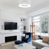 Mantra Tibet Plafón LED Ventilador blanco 7123
