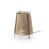 Lámpara de pie de exterior Faro Akane E27 IP44 beige — ref. 71263 (1)