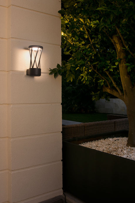 Faro Twist Aplique Gris Oscuro Led 10W 3000K