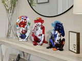 Figura decorativa Schuller Monos Sabios decoración: grafiti 24cm 713863