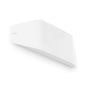 Aplique de exterior Faro Future 14cm E27 IP44 opal blanco mate — ref. 71516 (1)