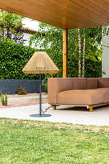 Lámpara de pie de exterior Faro Saigon 120cm E27 IP65 opal out ocre — ref. 71575-13 (7)