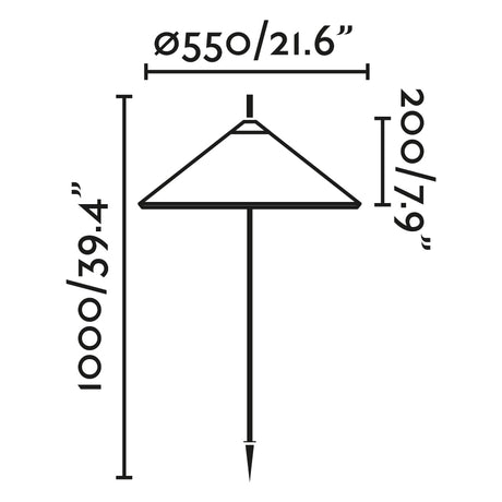 Faro 71575P-01 - Dibujo técnico