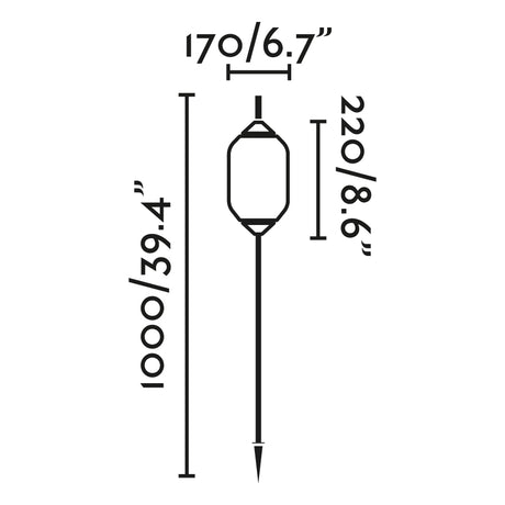 Faro 71575P-03 - Dibujo técnico
