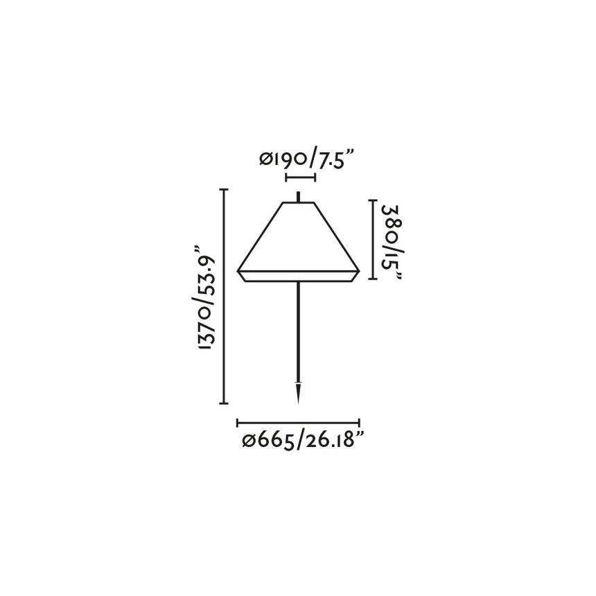 Faro 71575P-11 - Dibujo técnico