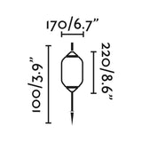 Faro 71576P-03 - Dibujo técnico