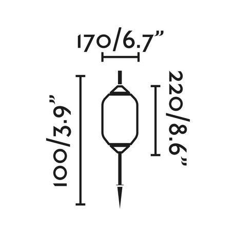 Faro 71576P-03 - Dibujo técnico