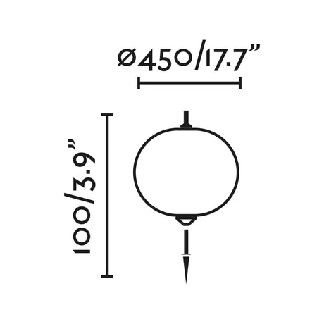 Faro 71576P-04 - Dibujo técnico