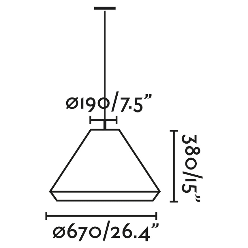 Faro 71579C-05 - Dibujo técnico