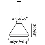 Faro 71579C-06 - Dibujo técnico