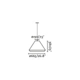 Faro 71579C-13 - Dibujo técnico