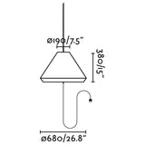 Faro 71584-07 - Dibujo técnico