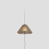 Faro SAIGON OUT C70 Lámpara colgante portátil batería gris/beige hole cap 71584-09