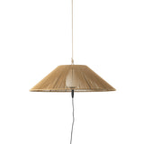 Lámpara colgante de exterior Faro Saigon 64cm E27 IP65 opal out ocre — ref. 71584-14 (4)