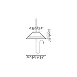 Faro 71584-14 - Dibujo técnico