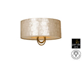 Plafón Schuller Edén 4 luces pan de oro y negro Ø55cm 7