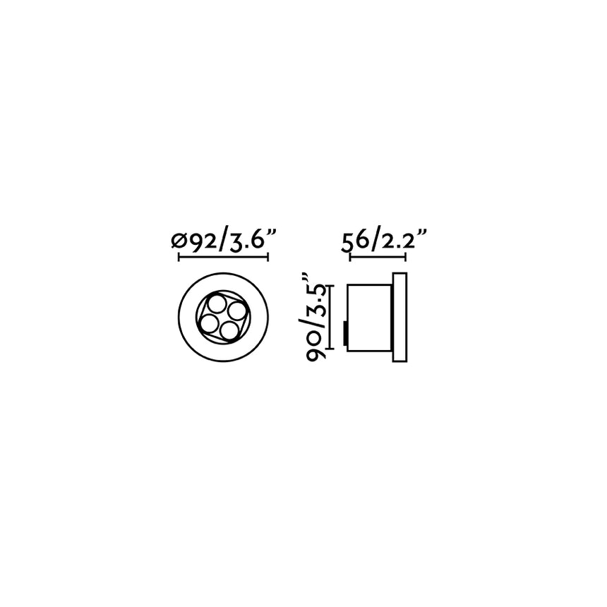 Faro 71702 - Dibujo técnico