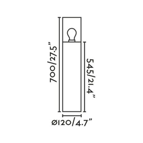 Faro 71751 - Dibujo técnico