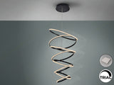 Lámpara de techo colgante de 8 aros Schuller Ring grand - ambiente