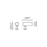 Estaca/Pincho de exterior Faro Sau 16cm LED negro 3000K IP65 10° 20° 13W 71786-232 - vista alternativa