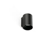 Aplique de exterior Faro Kov 11cm 1 luz LED negro 2700K IP65 30° 34° redondo 71790-223