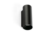 Aplique de exterior Faro Kov 21cm 2 luces LED negro 2700K IP65 14° 14°/23° redondo 71791-222