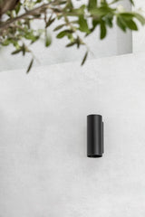 Aplique de exterior Faro Kov 21cm 2 luces LED negro 3000K IP65 30° 34°/34° redondo 71791-235