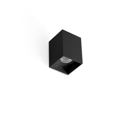 Aplique de exterior Faro Kov 11cm 1 luz LED 3000K IP65 14° cuadrado negro — ref. 71792-231 (1)