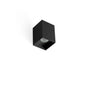 Aplique de exterior Faro Kov 11cm 1 luz LED negro 3000K IP65 30° 34° cuadrado 71792-233