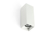 Aplique de exterior Faro Kov 21cm 2 luces LED blanco 2700K IP65 30° 34°/14° cuadrado 71793-126