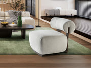 Sillón butaca Schuller Naomi nogal madera 76x69cm 718813