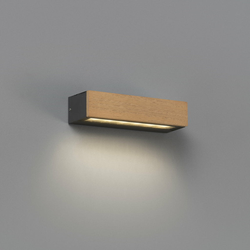 Faro LAKO Lámpara aplique madera 71898