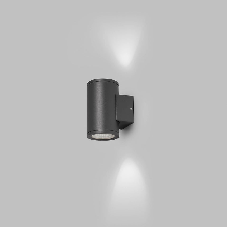 Faro TOND 2L Dark gray wall lamp 3000K 71918
