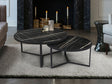 Mesas de centro Schuller Naira negro 120x41cm 719232