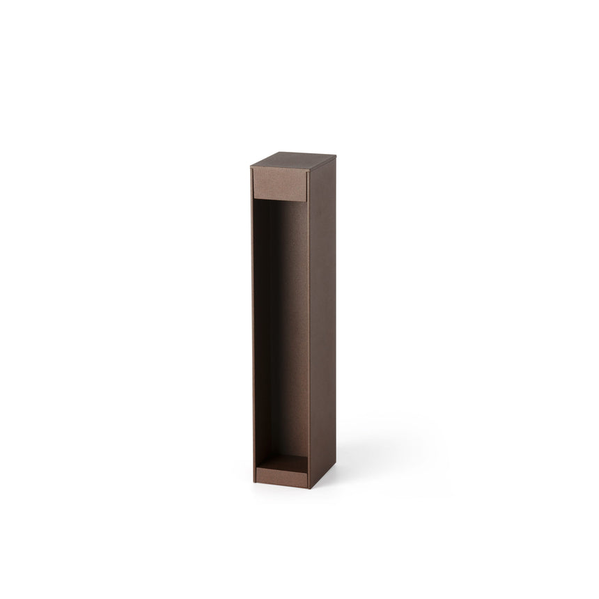 Baliza de exterior Faro Cerler 35cm LED marrón oxido 2200-4000K IP65 CCT 71941