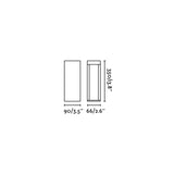 Baliza de exterior Faro Cerler 35cm LED marrón oxido 2200-4000K IP65 CCT 71941 - imagen 3