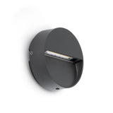 Aplique de exterior Faro Dune LED blanco brillo 2200-4000K IP65 120° CCT redondo 3W 71960