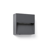 Aplique de exterior Faro Dune LED blanco brillo 2200-4000K IP65 120° CCT cuadrado 3W 71963