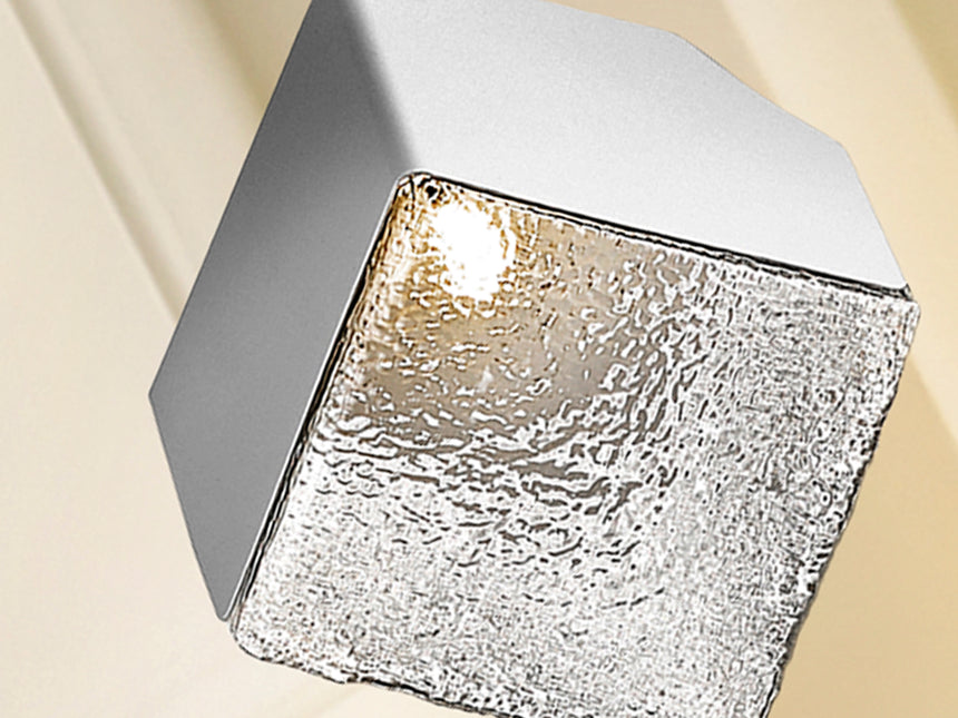 Lámpara de techo colgante Schuller Priscila 1 luz cromo - ambiente