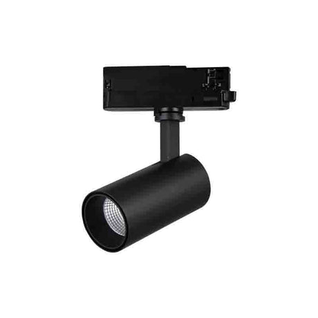 Foco para carril trifásico Mantra Fiji 20 W 3000 K negro — ref. 7209 (2)