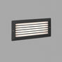 Empotrable de pared exterior Faro Stripe-1 LED 3000K IP54 opal gris oscuro — ref. 72095 (1)