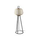 Lámpara de pie de exterior Faro Nara E27 IP65 opal beige — ref. 72103-155 (1)