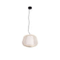 Lámpara colgante de exterior Faro Nara 35cm E27 beige IP65 opal 72104-155