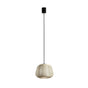 Lámpara colgante de exterior Faro Narita 28cm E27 IP65 opal con florón beige — ref. 72126-159 (1)