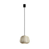 Lámpara colgante de exterior Faro Narita 28cm E27 IP65 opal con florón beige — ref. 72126-159 (1)