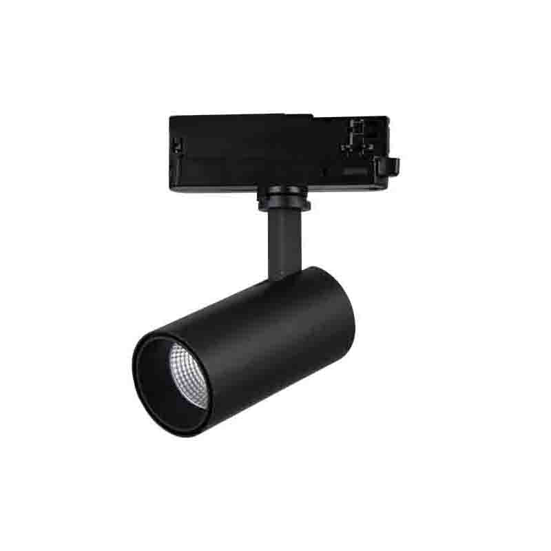 Foco para carril trifásico Mantra Fiji 20 W 4000 K negro — ref. 7213 (2)