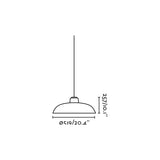 Lámpara colgante de exterior Faro Saga 26cm E27 LED beige IP65 opal sistema 72135 - imagen 3